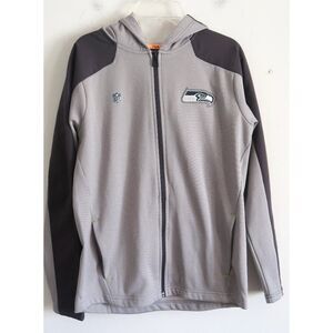 NFL Team Apparel Seattle Seahawks Zip-Up Hoodie - Size Youth